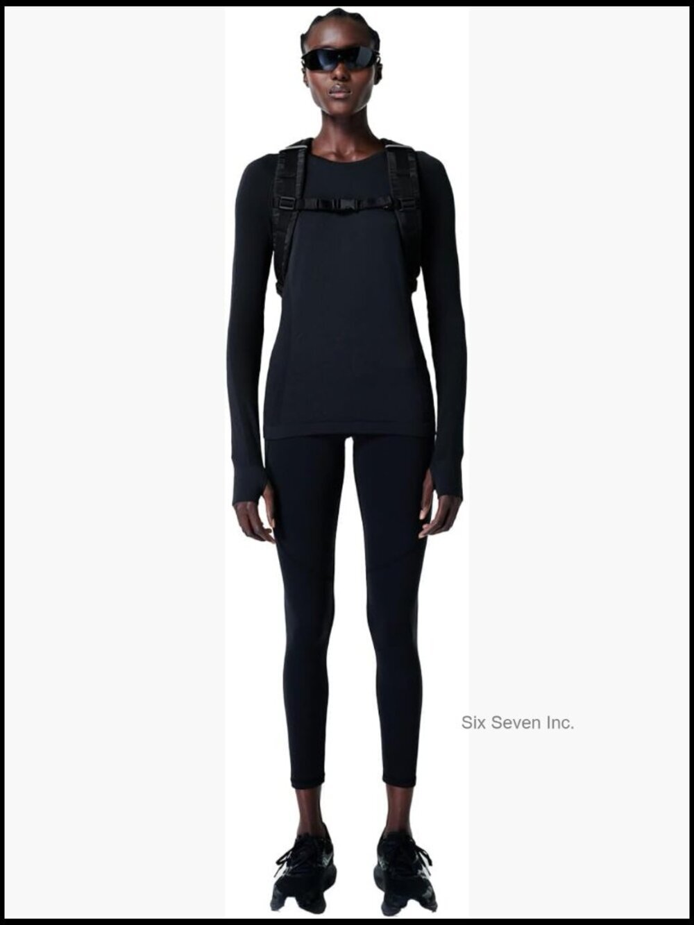 Seamless Crewneck Long Sleeve Workout Top